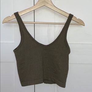 Urban outfitters army green tank top